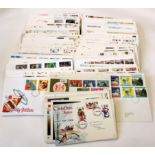 Large selection of GB FDC's c1964 - 1998 typed, label or unaddressed (two boxes) Buyer collects (