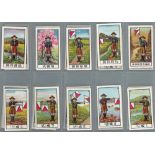 Boy Scouts Signalling, 2 different complete sets of foreign origin, one of 30 cards & the other of