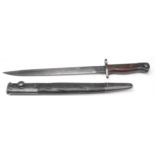 Bayonet: A good India Pattern WW2 SMLE Bayonet MKII*. Ricasso marked to the North West Railway and