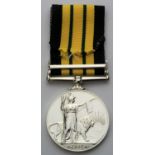 Africa General Service Medal QE2 with Kenya clasp, named T/22820683 Dvr S C Brickley RASC. EF