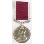 Army LSGC Medal GV named 28094 Cpl W H Bond RE. Mentioned In Despatches 7th July 1919 147th Army