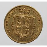 Half Sovereign 1853 as Marsh 427 with the date figures all double struck, Good Fine