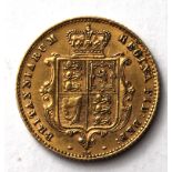 Half Sovereign 1871 die no. 36, GVF