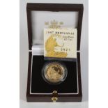 Britannia £25 2007 (¼ oz) Proof FDC boxed as issued