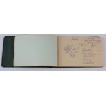 Athletics autograph book of autographs collected at the European cup Alexandra Stadium Birmingham on