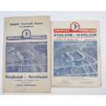 England v Scotland Rugby Union match played at Twickenham on 16/03/1946. This was a victory