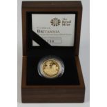 Britannia £25 2009 (¼ oz) Proof FDC boxed as issued