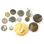 GB & World Medallions & Tokens (13): British brass coin weight for a Portuguese coin of 36 Shillings