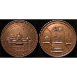 British Exhibition Medal, bronze d.44.5mm: International Exhibition of Industry, Science and Art,