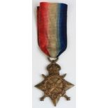 1915 Star: 1496 Pte /C. Sgt. George Scott MM and Bar: 2nd Bn. Notts & Derby Regt. MM: L/Gaz: 29.8.