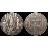British Commemorative Medallion, silver d.63mm, 153g: Women's Institutes Centenary 1897-1997, struck