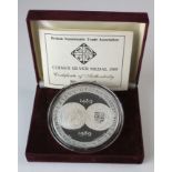 Coinex Silver Medal 1989, struck at the Royal Mint on behalf of the B.N.T.A.: 500th Anniversary of