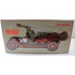 Mamod FE1 live steam model of a fire engine, length 47cm approx., contained in original box