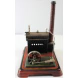 DC (Doll) live steam stationary engine, height 30.5cm approx.