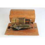 Guys Britannic calculating machine (2A/8963), contained in original case, total size length 36cm,