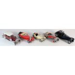 Five Franklin Mint model cars, including a 1930 & 1935 Duesenberg, A 1930 Bugatti Royale etc. (