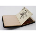 WWI album, containing poems, watercolours etc., some signed 'E. Shackleton', 11.5cm x 9cm approx.