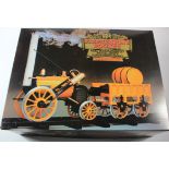 Hornby Stephenson's Rocket 3.5 inch live steam engine & tender, contained in original box