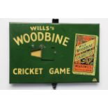 Wills's Woodbine Cricket Game, with original instructions