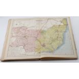 Letts (publisher). Letts's popular county atlas, being a complete series of maps delineating the