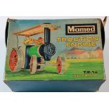 Mamod T.E.1A reversing live steam traction engine, contained in original box