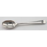Silver, Georgian, Snuff spoon. Makers - William Eley, William Fearn & William Chawner, London, 1811