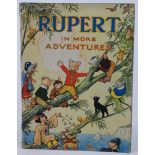 Bestall (Alfred E.). Rupert in more adventures annual, 1st edition, printed Harrison & Sons, 1944,