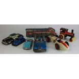 Tinplate. A collection of mostly Japanese & British tinplate toys, circa 1950s-60s (sold as seen)
