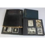 Three old photograph albums showing some interesting items relating to Hemsby, Gt. Yarmouth,