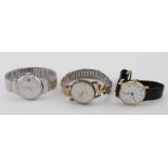 Gents Automatic wristwatch by "Kaiser" along with two gents "Sekonda" manual wind wristwatches