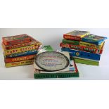 Games. A collection of approximately eighteen boxed games and jigsaws, circa 1960s and later,