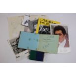 Motor car / motor cycle racing interest. Two autograph albums of signatures (some with images),