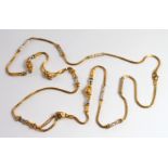 Yellow metal Fancy Chain (tests 20ct Gold) weight 15.9g