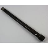 19th Century telescope made by J Brown 79 St Vincent St Glasgow with pair of large WW2 British