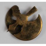 Badge 78th Division brass buttonhole badge