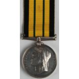 Ashantee Medal (no clasp) named to W. Hart, Pte, R.M, H.M.S. Active, 73-74. With copy service