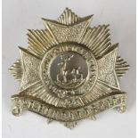 Bedfordshire Regt. 1st Vol. Batt. Original O/R's white metal badge with 2 lugs to reverse.