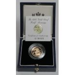 Half Sovereign 1997 Proof FDC boxed as issued
