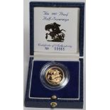 Half Sovereign 1987 Proof FDC boxed as issued