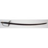 Early Ebony Hilted Sword (no scabbard)