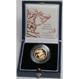 Half Sovereign 1999 Proof FDC boxed as issued