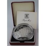 Falklands £25 1985 (100 Years of self sufficiency) Silver Proof (approx 5oz) FDC boxed as issued