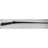 Continental vintage sporting musket c1750 converted from flintlock to percussion front stock