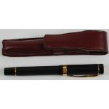 Parker Duofold Greenwich Meridian fountain pen, 2000, with original nib, no booklet or box