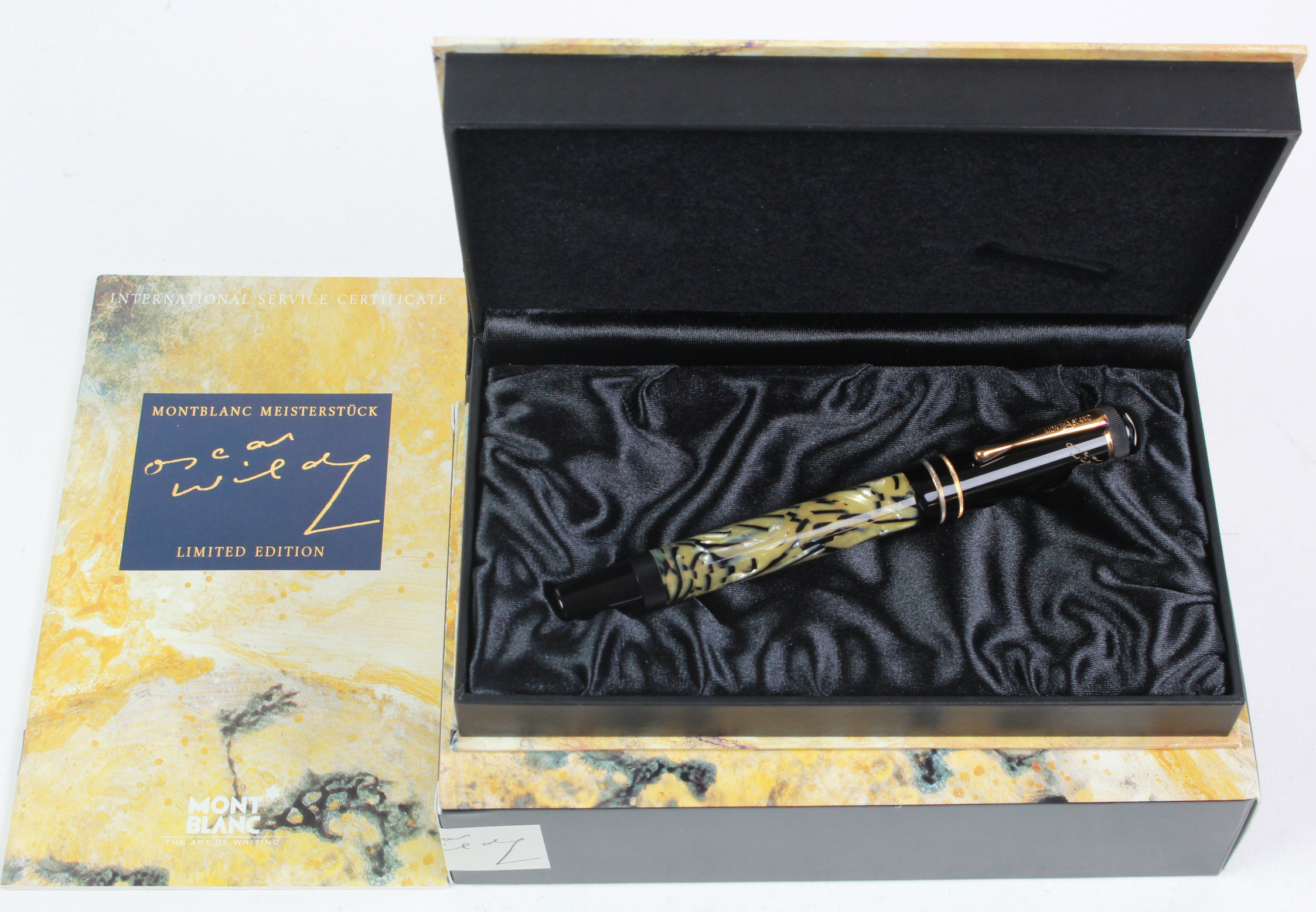 Montblanc Meisterstuck Writers Edition Oscar Wilde fountain pen, 1994, Limited Edition 13729 of