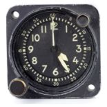 Waltham aircraft cockpit clock (type A-13A-1), dial diameter 52mm approx.