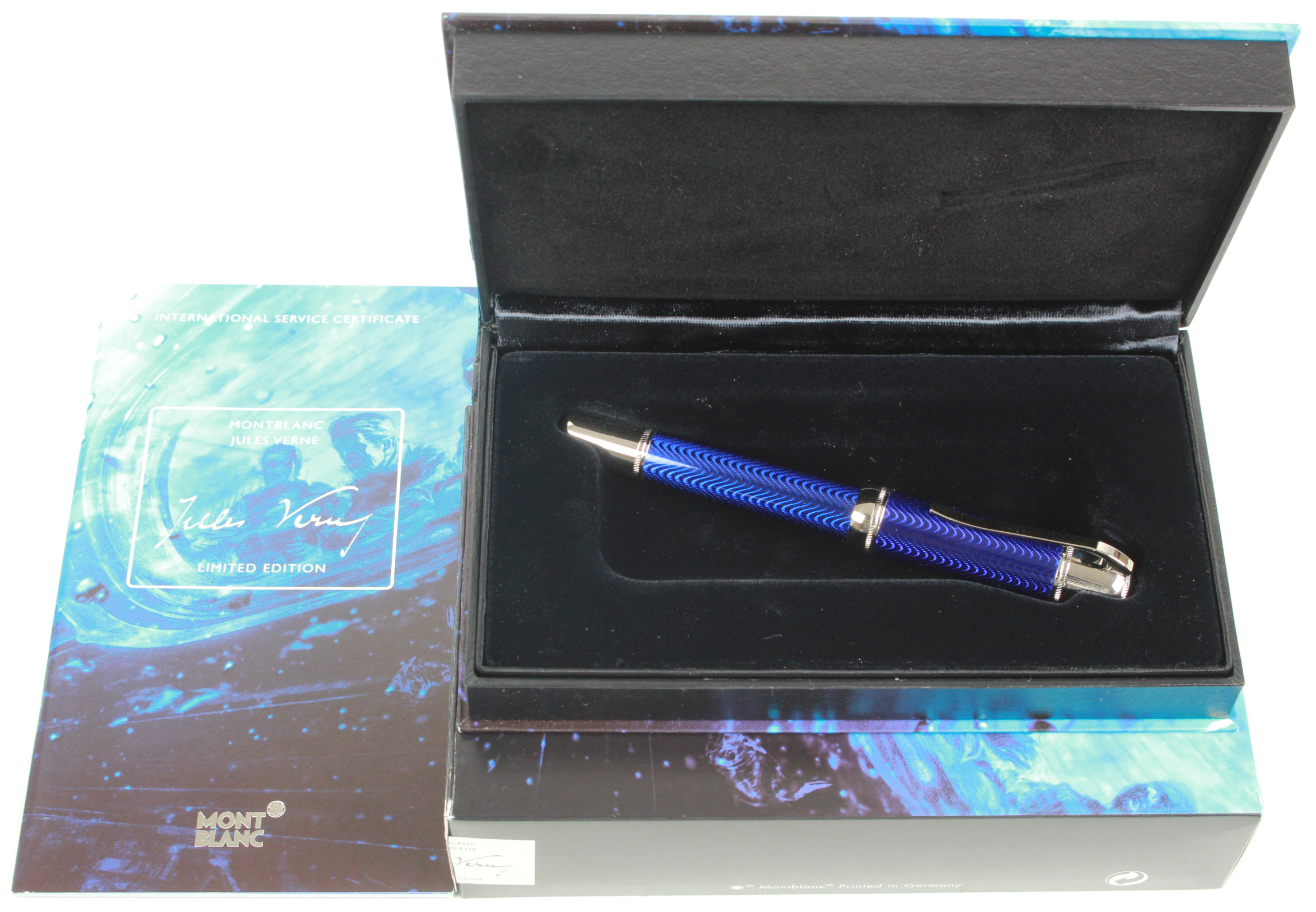 Montblanc Meisterstuck Writers Edition Jules Verne fountain pen, 2003, Limited Edition 5929 of