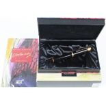 Montblanc Meisterstuck Writers Edition Voltaire fountain pen, 1995, Limited Edition 10200 of