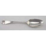 Hanoverian silver tablespoon Maker - probably Roger Hare, London, 1754. Weight 2 oz approx