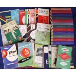 Cricket Yearbooks/Annuals, Yorkshire, 12 hardbacked issues, 1938 & 1959-1969 (inc), Kent 1936, 48,
